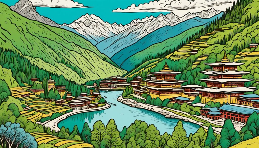 Klimazonen Bhutan