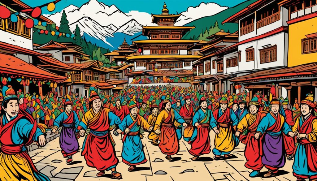 Traditionelle Feste in Bhutan