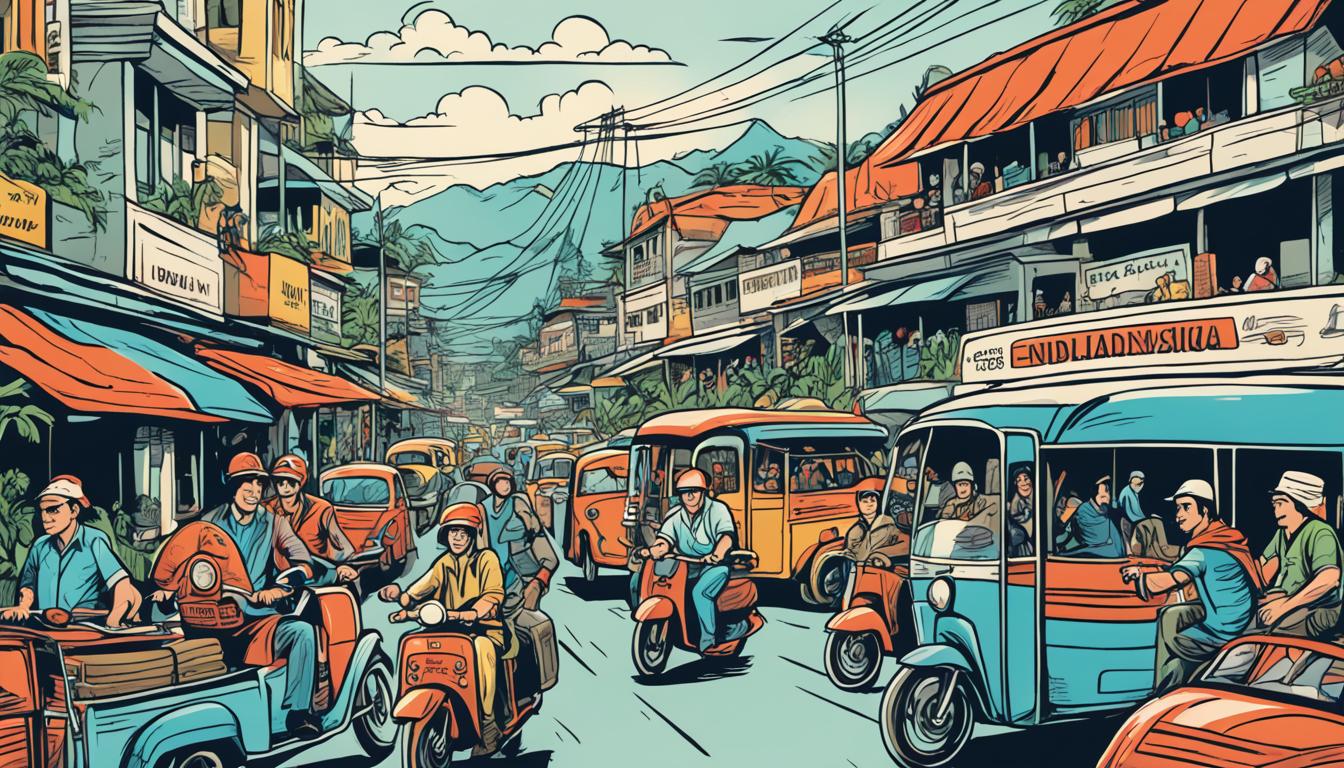 Verkehrsmittel in Indonesien