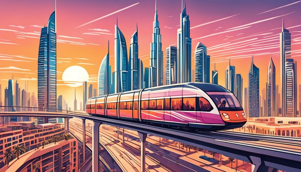 Dubai Tram und Monorail