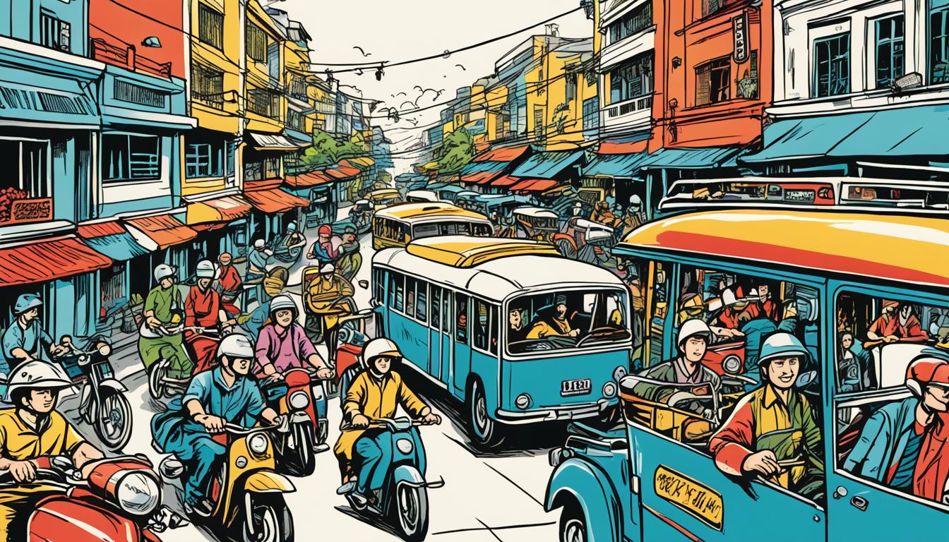 Verkehrsmittel in Vietnam